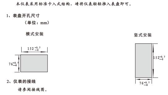 XMDA-6000巡检仪开孔尺寸